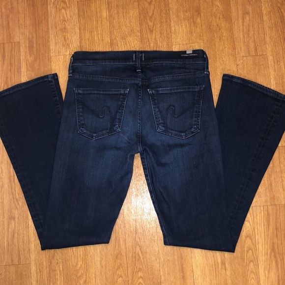 Blue dark wash denim jean Citizens of Humanity size 28 - Picture 4 of 5